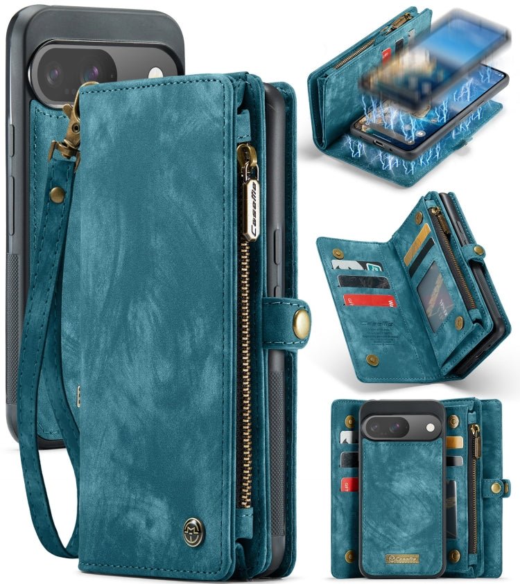 Google Pixel 10 Pro XL Detachable Multifunctional Leather Phone Case