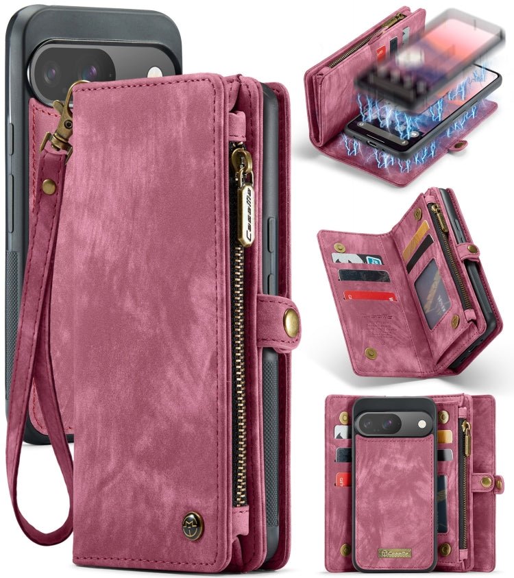 Google Pixel 10 Pro XL Detachable Multifunctional Leather Phone Case