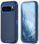 Google Pixel 10 Pro XL Heavy Duty 3‑Layer Case with HD Screen Protector