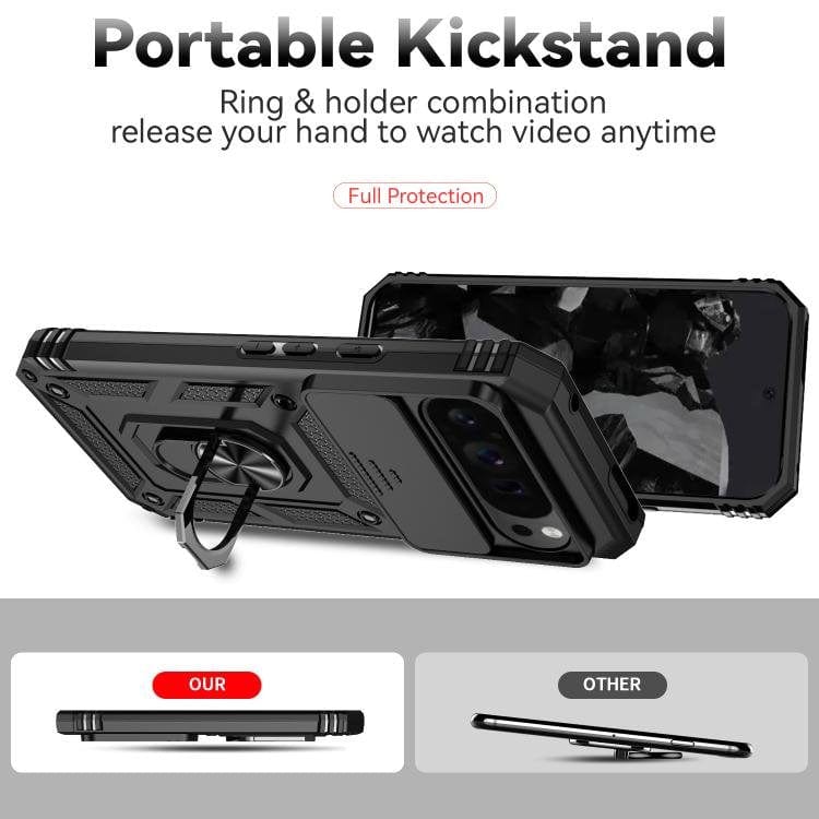 Google Pixel 10 Pro XL Sliding Camshield Holder Phone Case