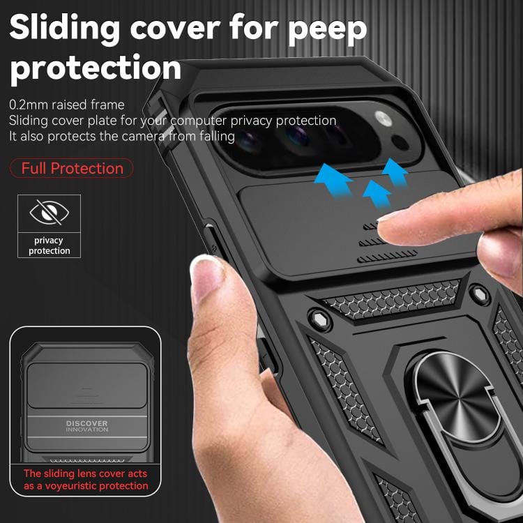 Google Pixel 10 Pro XL Sliding Camshield Holder Phone Case