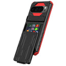 Google Pixel 10 Pro XL Wallet Kickstand Rugged Case