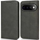 Google Pixel 11 Pro XL PU Leather Calf-Textured Magnetic Case