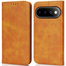 Google Pixel 11 Pro XL PU Leather Calf-Textured Magnetic Case