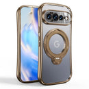 Google Pixel 11 Pro XL Rotating Magnetic Kickstand Electroplated Case