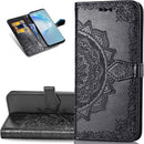 Google Pixel 5 Case PU Leather Phone Case Mandala