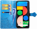 Google Pixel 5 Case PU Leather Phone Case Mandala