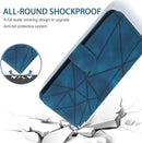 Google Pixel 5 Case Wallet Case with Tempered Glass