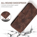 Google Pixel 5 Case Wallet Case with Tempered Glass