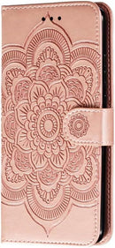 Google Pixel 5 Case Wallet with Card Holder Kickstand