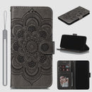 Google Pixel 5 Case Wallet with Card Holder Kickstand