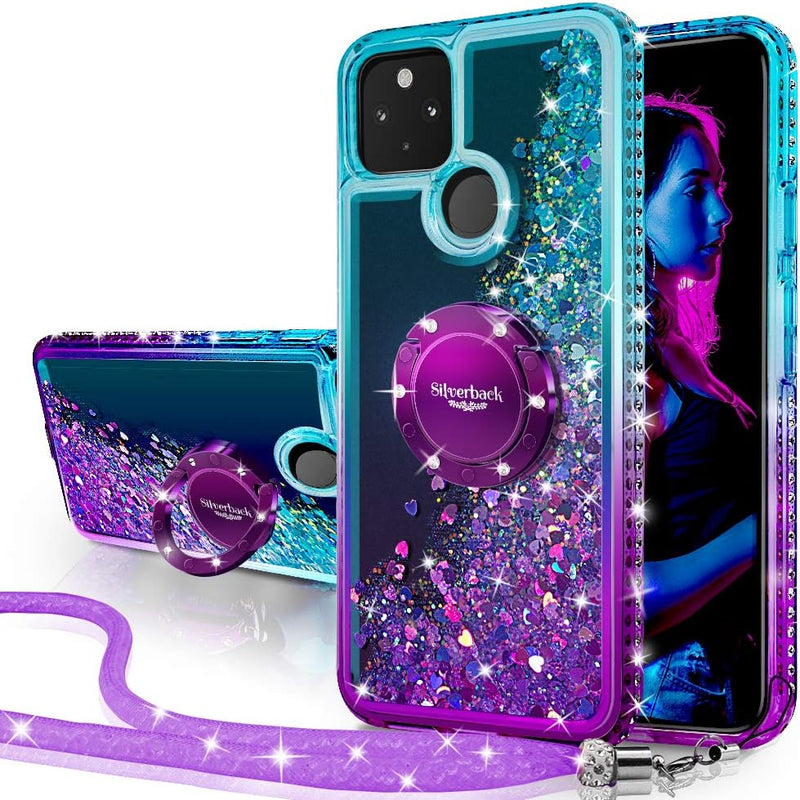 Google Pixel 5 Liquid Holographic Sparkle Glitter Case - Gorilla Cases