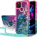 Google Pixel 5 Liquid Holographic Sparkle Glitter Case