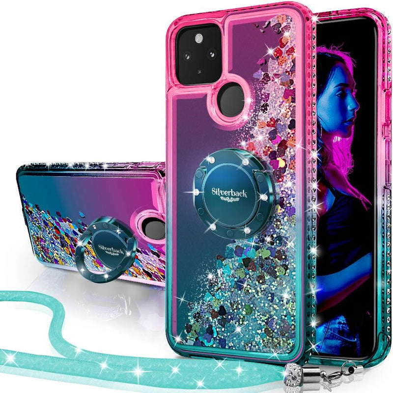 Google Pixel 5 Liquid Holographic Sparkle Glitter Case - Gorilla Cases