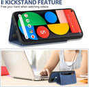 Google Pixel 5 Wallet Cover with Tempered Glass Screen Protector