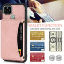 Google Pixel 5 Wallet Cover with Tempered Glass Screen Protector