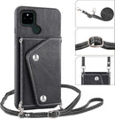 Google Pixel 5 Wallet Cover with Tempered Glass Screen Protector