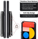Google Pixel 5 Wallet Cover with Tempered Glass Screen Protector