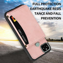 Google Pixel 5 Wallet Cover with Tempered Glass Screen Protector