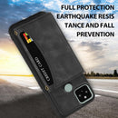 Google Pixel 5 Wallet Cover with Tempered Glass Screen Protector