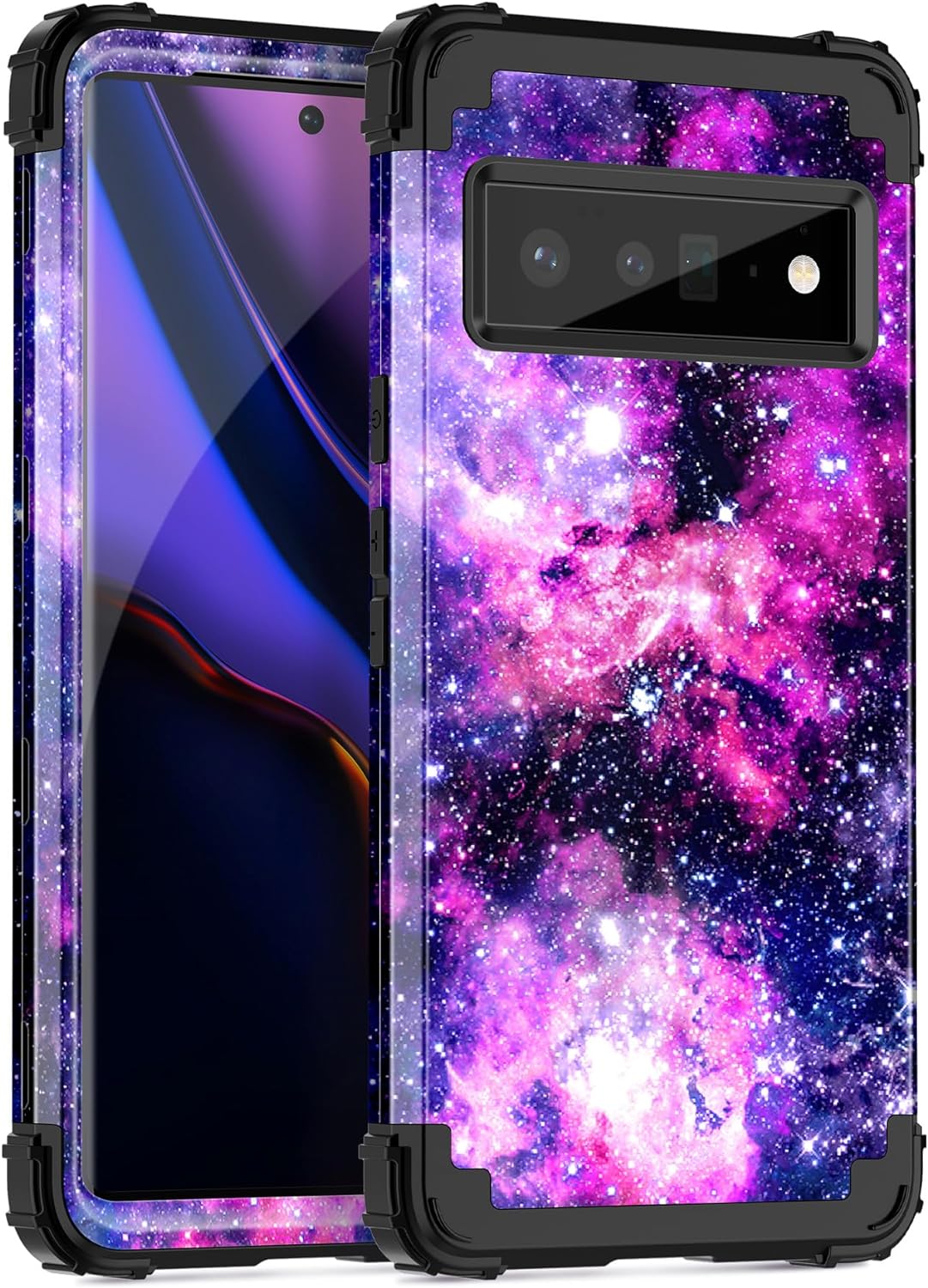 Google Pixel 6 Pro Case Duty Shockproof Hard Plastic Bumper Protective