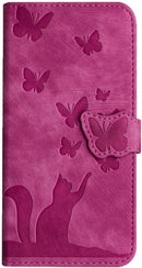 Google Pixel 6 Pro Leather Flip Case Card Slots Kickstand Phone Cover