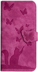 Google Pixel 6 Pro Leather Flip Case Card Slots Kickstand Phone Cover