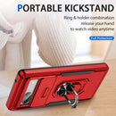 Google Pixel 7a Slide Camera Cover & 2X Screen Protector Military Grade Shockproof Phone Case