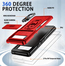 Google Pixel 7a Slide Camera Cover & 2X Screen Protector Military Grade Shockproof Phone Case