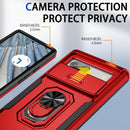 Google Pixel 7a Slide Camera Cover & 2X Screen Protector Military Grade Shockproof Phone Case