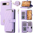 Google Pixel 8 5G Detachable Wrist Strap Crossbody Shoulder Strap Phone Cover