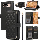 Google Pixel 8 5G Detachable Wrist Strap Crossbody Shoulder Strap Phone Cover