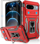 Google Pixel 8 case with Slide Camera Cover Ring Holder