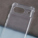 Google Pixel 8 Clear Case Slim Shockproof TPU Cover