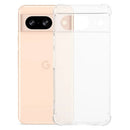 Google Pixel 8 Clear Case Slim Shockproof TPU Cover