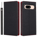 Google Pixel 8 Genuine Leather Case With Wrist Strap