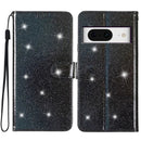 Google Pixel 8 Glitter Wallet Case Card Stand Women