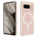 Google Pixel 8 Magnetic Clear Case MagSafe Slim Cover