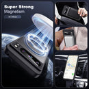 Google Pixel 8 Pro 360° Rotatable Magnetic Ring Stand Translucent Pixel Phone Case 6.7" Black