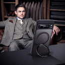 Google Pixel 8 Pro 360° Rotatable Magnetic Ring Stand Translucent Pixel Phone Case 6.7" Black