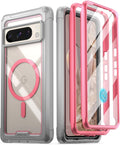 Google Pixel 8 Pro Built - in Screen Protector Work Full Body Hybrid Rugged Case