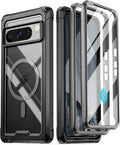 Google Pixel 8 Pro Built - in Screen Protector Work Full Body Hybrid Rugged Case