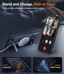 Google Pixel 8 Pro Case Fit for MagSafe 12FT Mil - Grade Drop Protection,Slim Fit Phone Case Matte Black