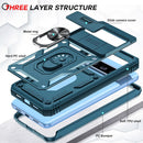 Google Pixel 8 Pro Case Heavy Duty Armor Case Kickstand Case Pink