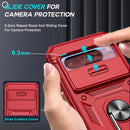 Google Pixel 8 Pro Case Heavy Duty Armor Case Kickstand Case Pink