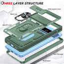 Google Pixel 8 Pro Case Heavy Duty Armor Case Kickstand Case Pink