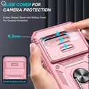 Google Pixel 8 Pro Case Heavy Duty Armor Case Kickstand Case Pink