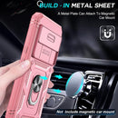 Google Pixel 8 Pro Case Heavy Duty Armor Case Kickstand Case Pink