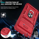 Google Pixel 8 Pro Case Heavy Duty Armor Case Kickstand Case Pink