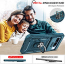 Google Pixel 8 Pro Case Heavy Duty Armor Case Kickstand Case Pink